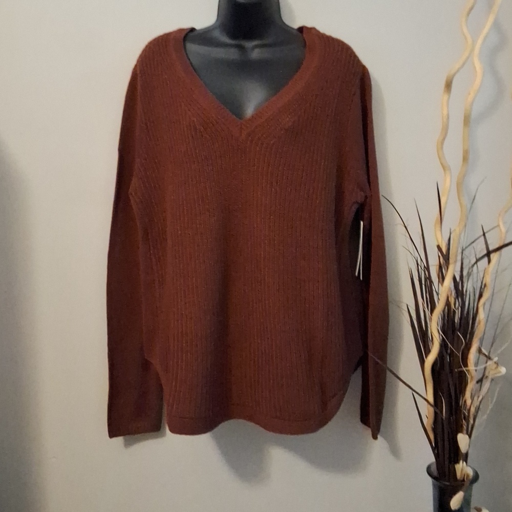 Rd style NWT Warm  XL cable knit sweater